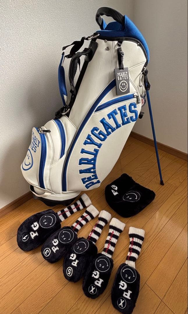PEARLYGATES パーリーゲーツ キャディバッグ ヘッドカバーセット