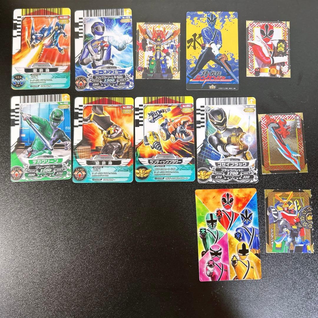 スーパー戦隊バトル ダイスオー カード セット - メルカリ