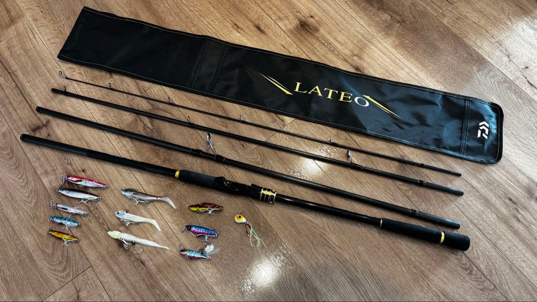 送料無料】25 LATEO 110MH-4 新品ルアー付きLSJスタートセット - メルカリ