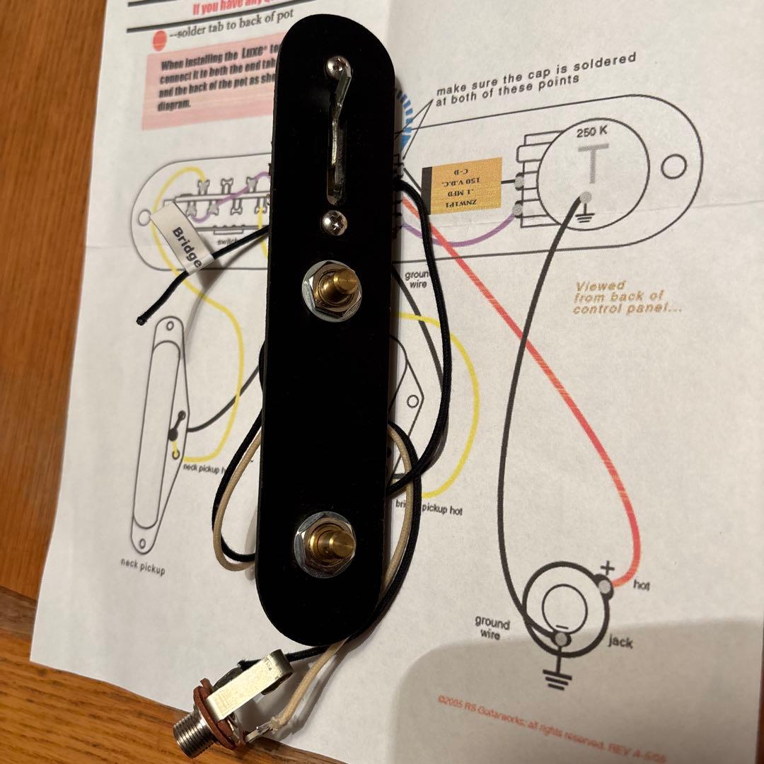 RS GUITARWORKS テレキャスター配線パーツセット - メルカリ