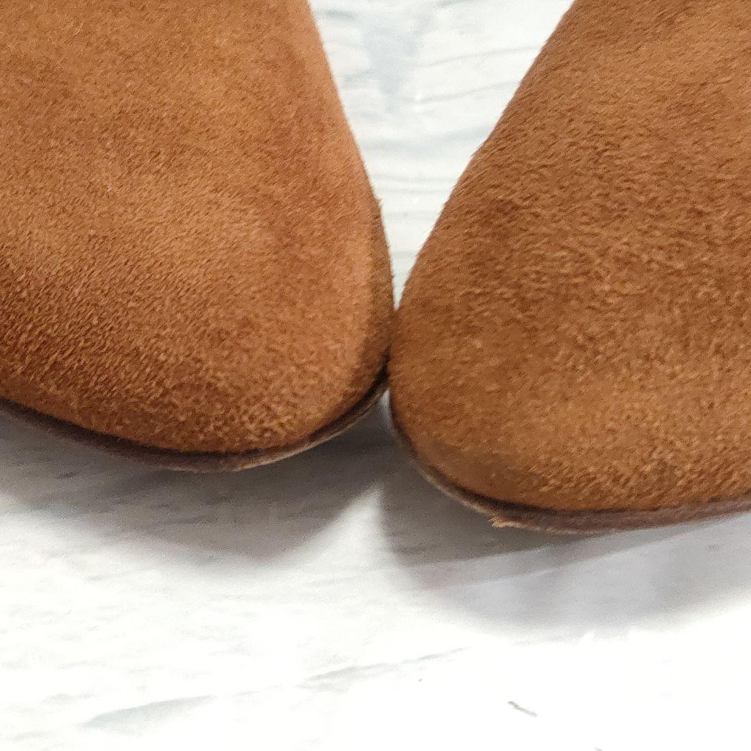 箱保存袋付き美品✨マノロブラニク リストニー スウェード ブラウン 35