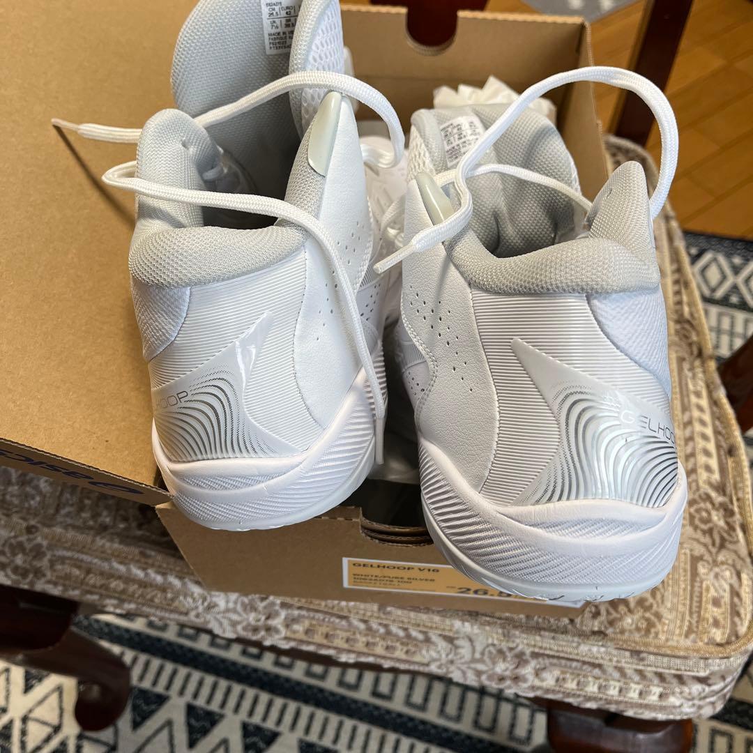 (新品未使用)アシックス ゲルフープv16 エクストラワイド 26.5cm