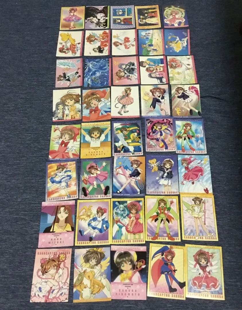 カードキャプターさくら　カードダスマスターズ　初版　トレカ　40枚セット カードキャプターさくら カードダスマスターズ 初版 No 12 18｜Yahoo