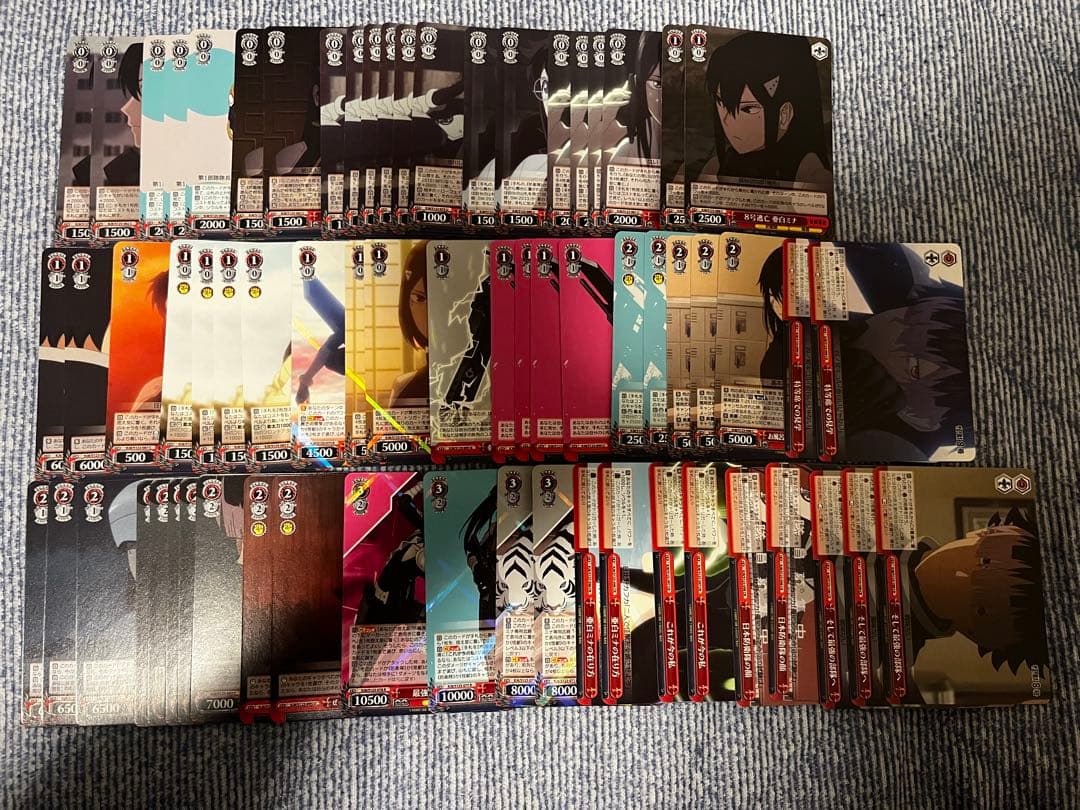 【パーツ多数+TD4コン】怪獣8号 8扉 デッキ ヴァイスシュヴァルツ WS