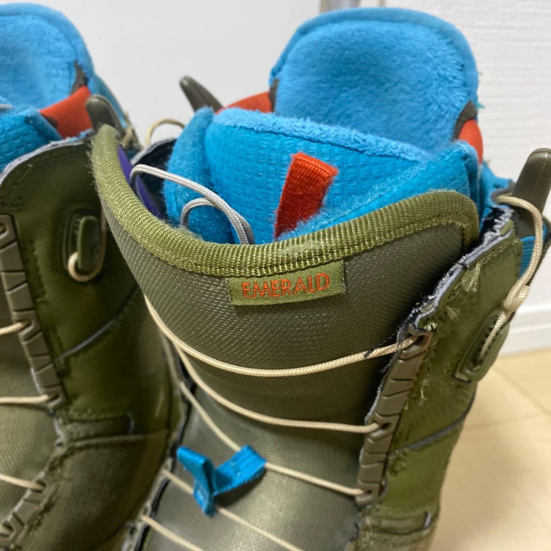 美品_即日発送】BURTON EMERALD-ASIAN FIT 23.0cm - メルカリ