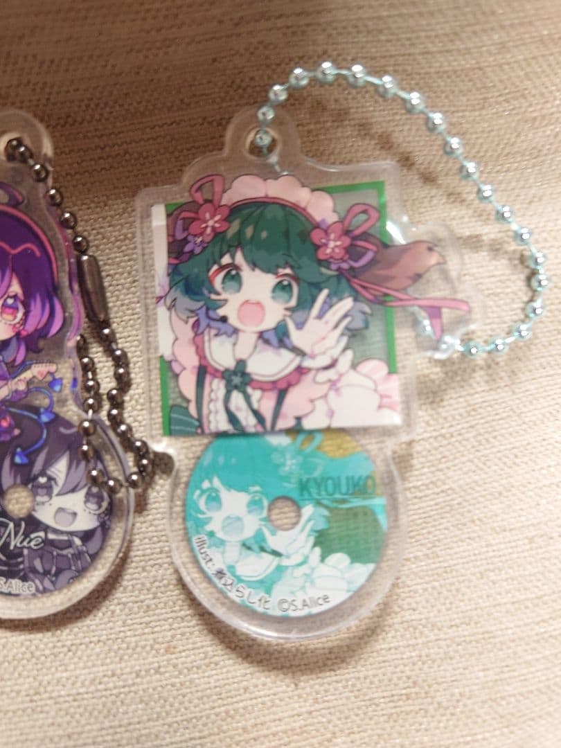 再値下げ】東方project ダイソー アクリルキーホルダー 缶バッチ