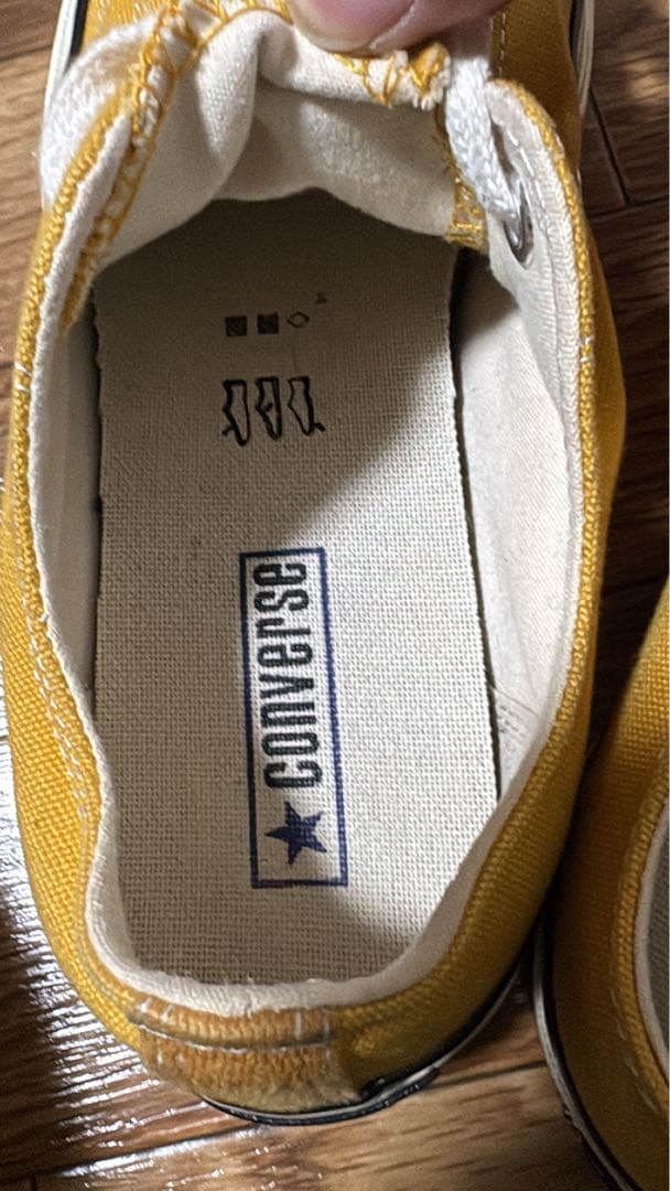 【CONVERSE ct70 】 イエロー 26.0cm