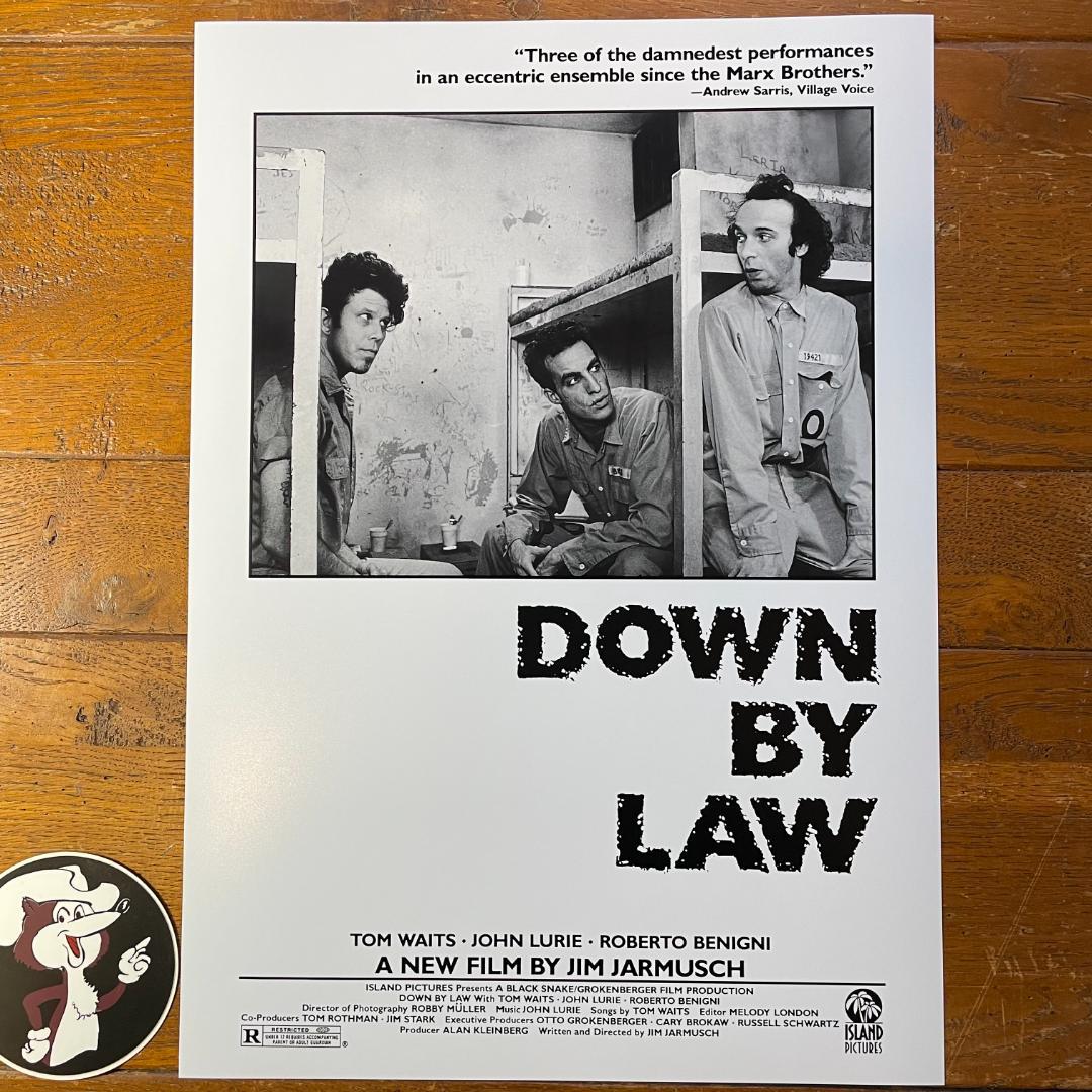 ポスター☆ジム・ジャームッシュ☆『ダウン・バイ・ロー』#2 - メルカリ
