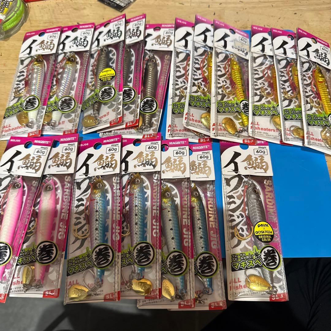 【新品未開封】 MAGBITE イワシジグ　60g マグバイト イワシジグ こつぶ MBJ07 60g (爆買) : 釣具の通販 南紀屋