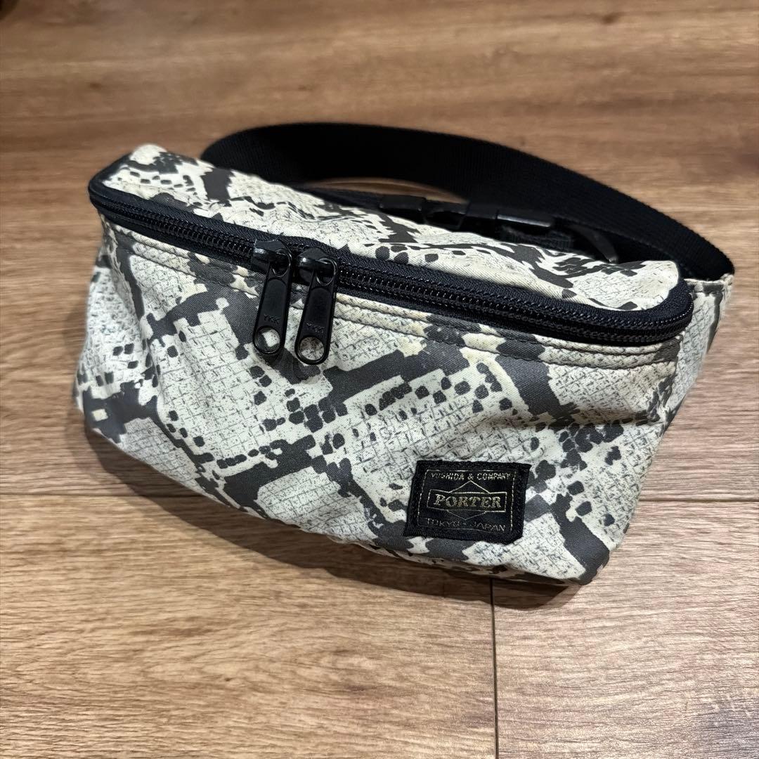 HEAD PORTER パイソン ウエストバッグ ショルダーバッグ - メルカリ
