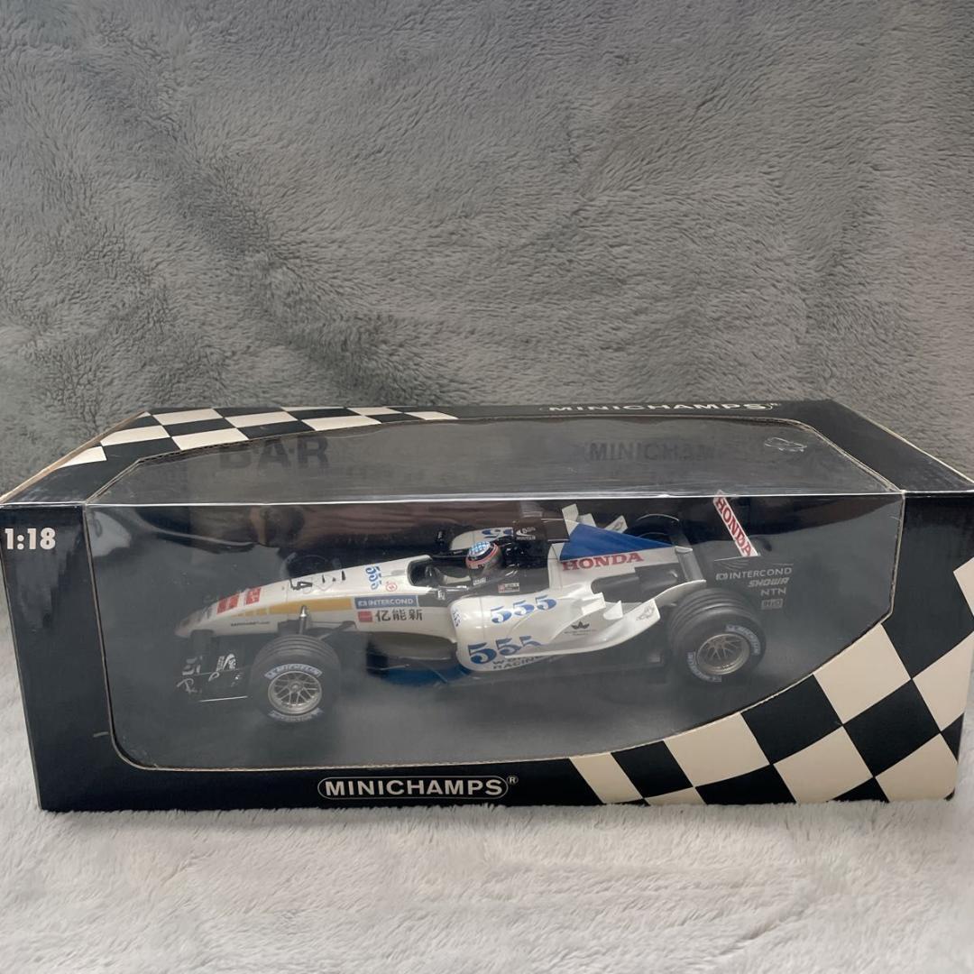 ミニチャンプス 1/18 BARホンダ007 555 2005 中国 佐藤琢磨 - メルカリ