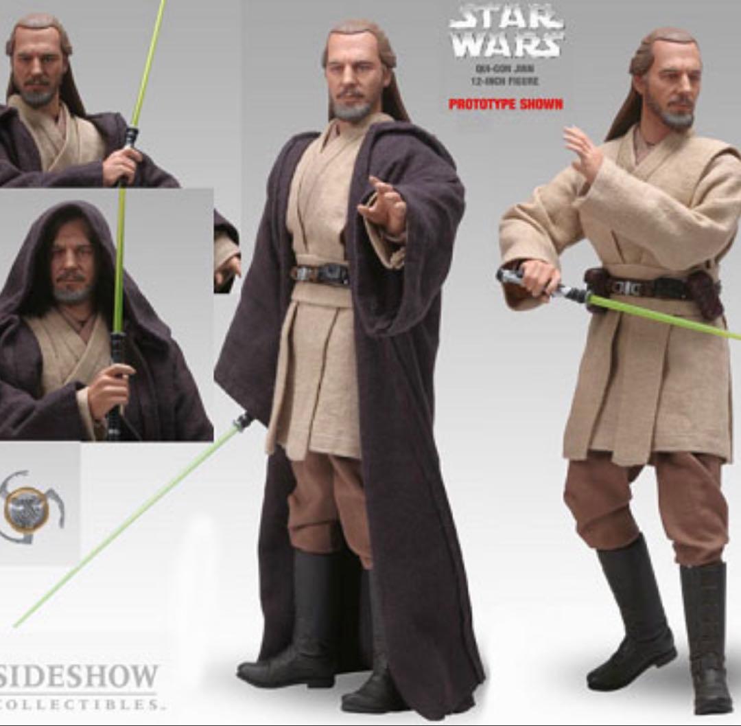 サイドショーダース・モール　クワイガンジン　パダワンオビワン３体セット‼️