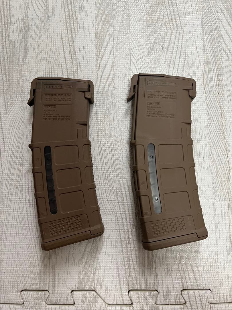 実物　PMAG gen3 2個　ブラウン