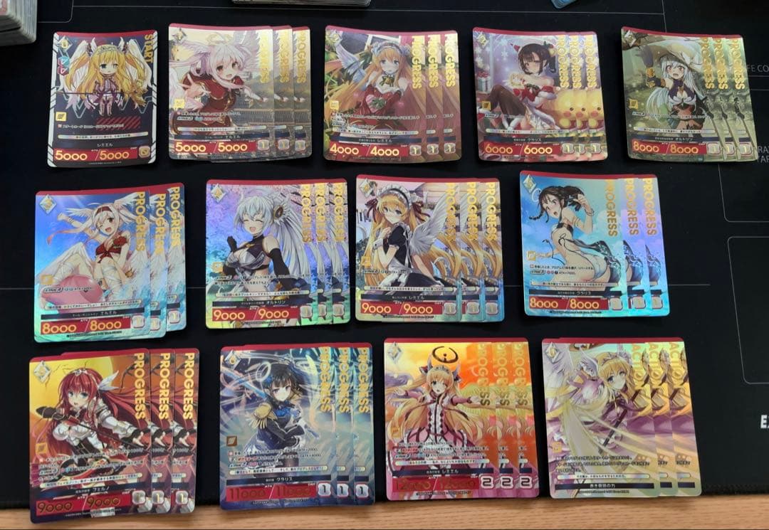 アンジュユナイト 1弾 黒赤白緑ほぼ3コン ブリリアントパック - メルカリ