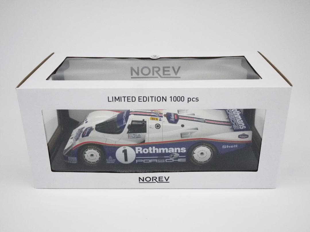 1/18 ポルシェ 962C ルマン 24h 1986 優勝 ロスマンズ - メルカリ