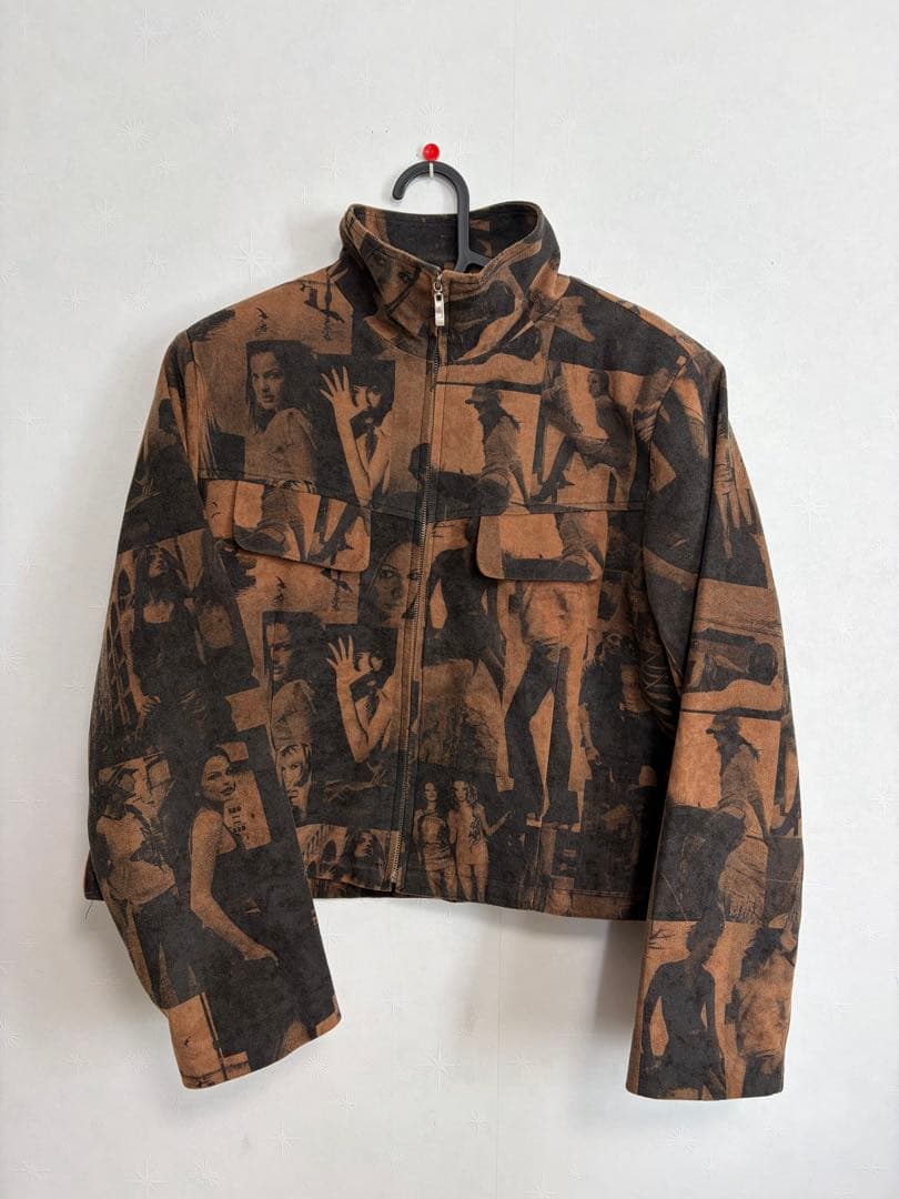 ブルゾン 短丈 フォト y2k archive グランジ 平成 - メルカリ