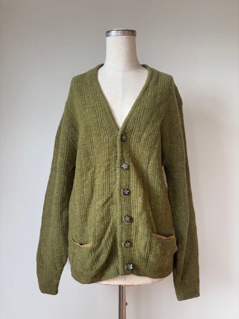 60s PURITAN melange wool cardigan USA製 - メルカリ