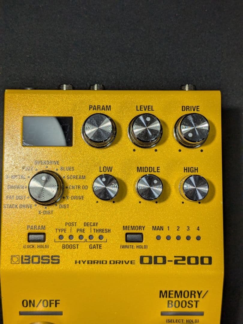 BOSS OD-200 ハイブリッドドライブ
