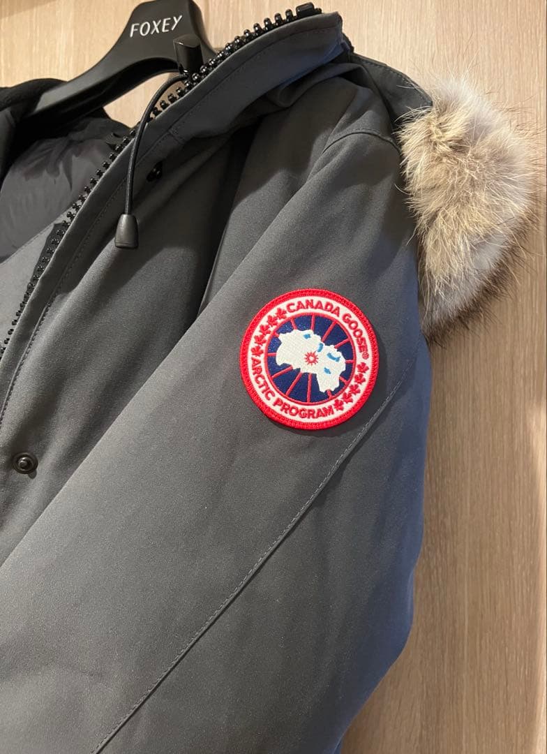 カナダグース ダウン グレー M 美品 グラファイト ファー モッズコート