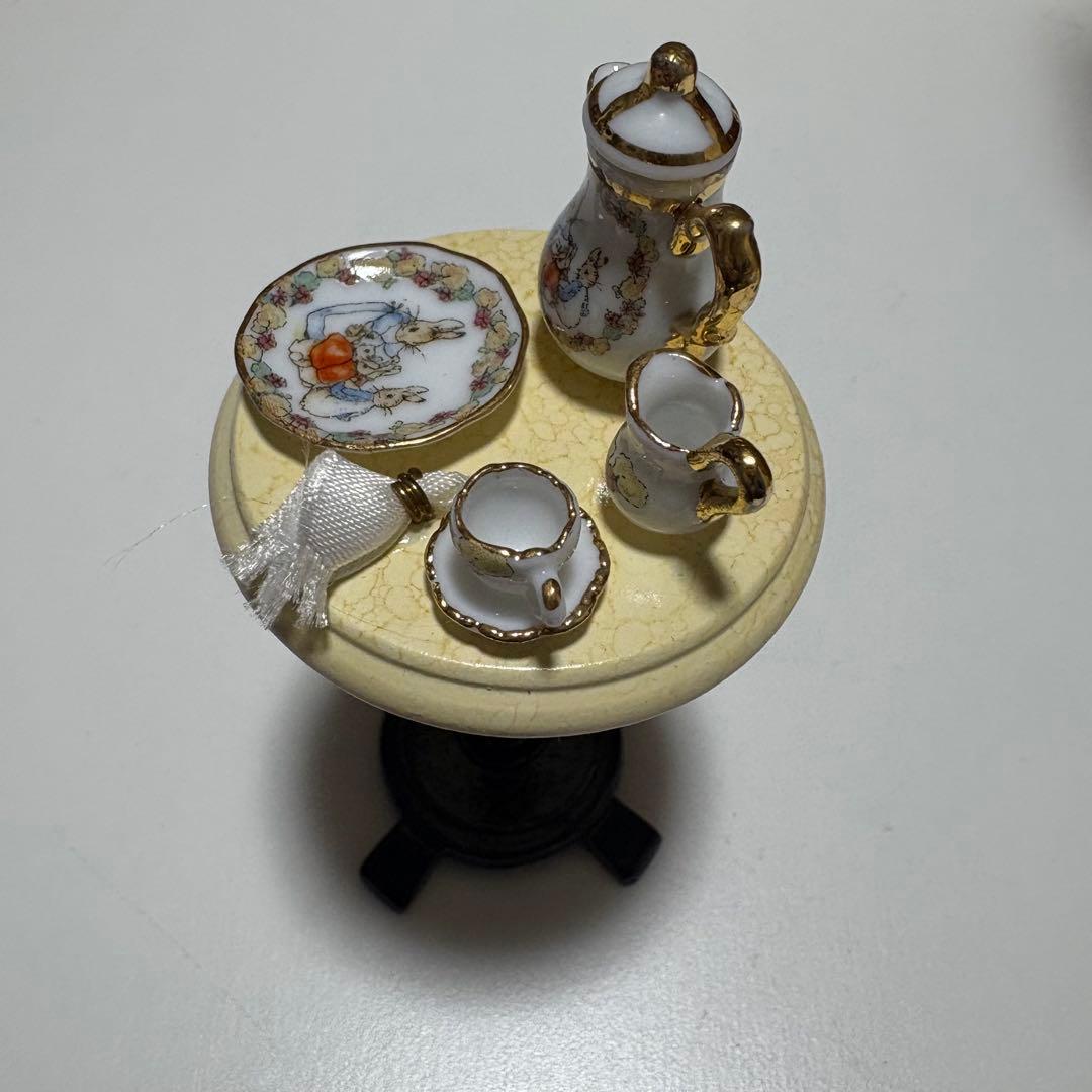 ミニチュア ロイターポーセリン ドールハウス ピーターズカフェ