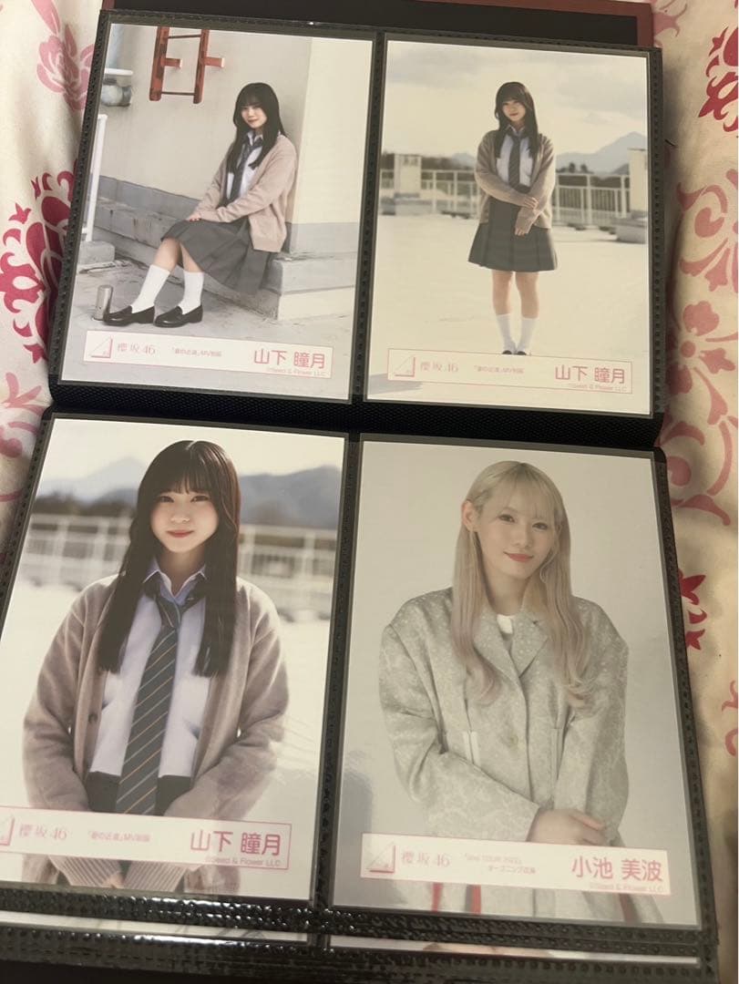 櫻坂　ランダム写真100枚セット♡ 櫻坂46、写真集「櫻撮」“24時間限定”特典ポスター解禁 的野美青撮影の