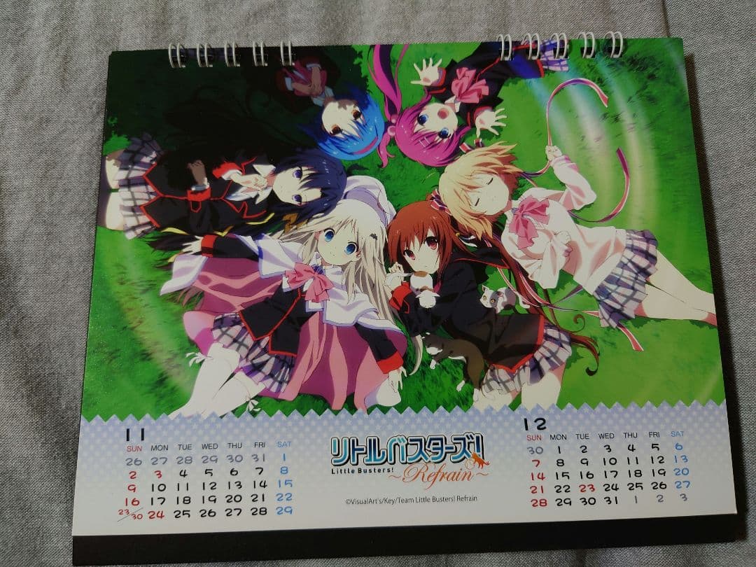 リトルバスターズ！ Refrain 2014年 卓上 カレンダー