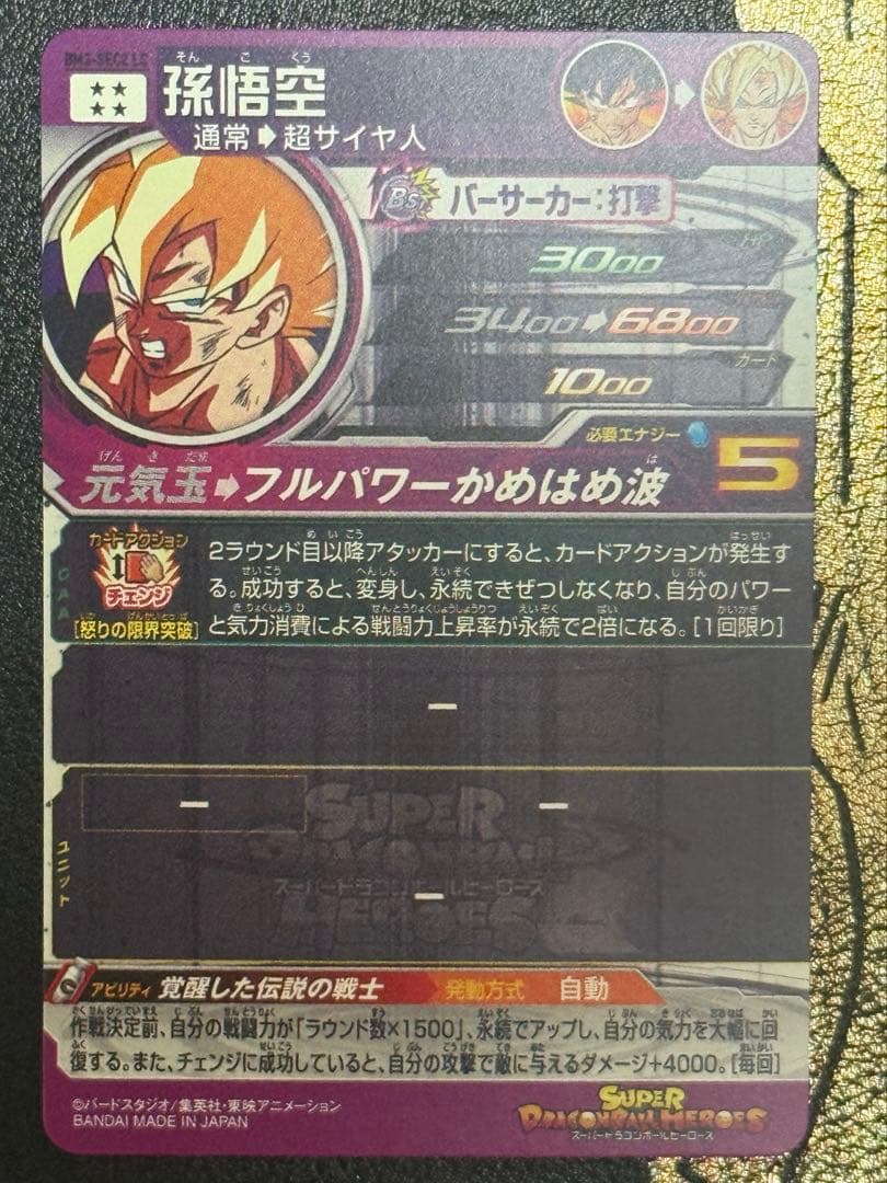 トラ出品 BM3-SEC2 LC 孫悟空