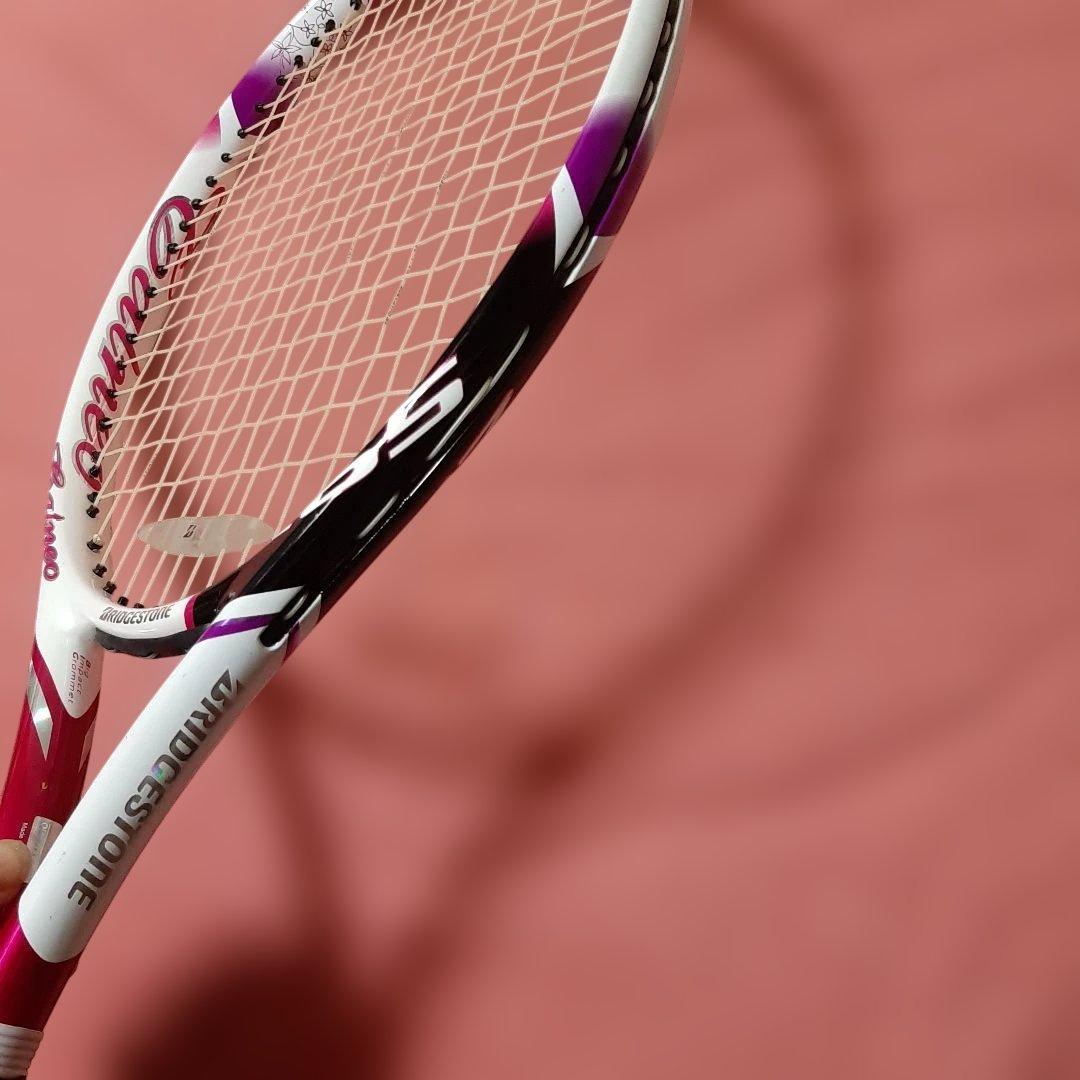 ブリヂストン◇カルネオ265硬式テニスラケット◇新品グリップテープ付