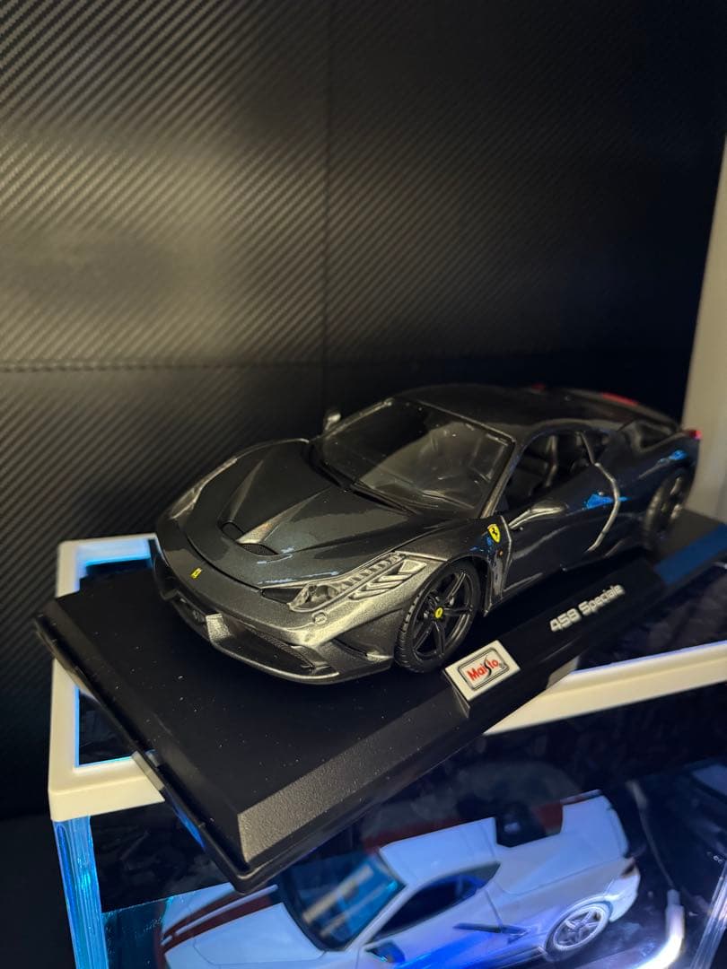 【世界に一つ‼️】Corvette 1/18 ジオラマ LED 展示 鑑賞用 模型