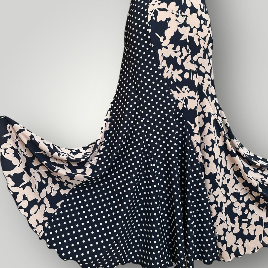 フラメンコファルダ エスカルゴタイプ ネイビー系デザイン - メルカリ