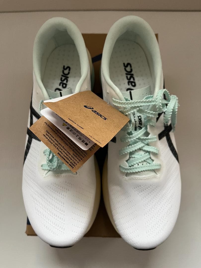 (新品未使用) ASICS S4-YOGHI 25.5cm ホワイト/ミント