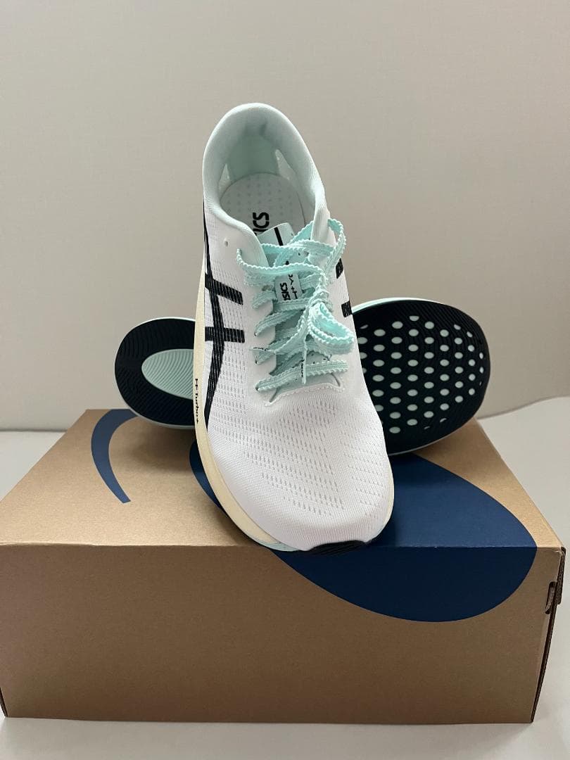 (新品未使用) ASICS S4-YOGHI 25.5cm ホワイト/ミント