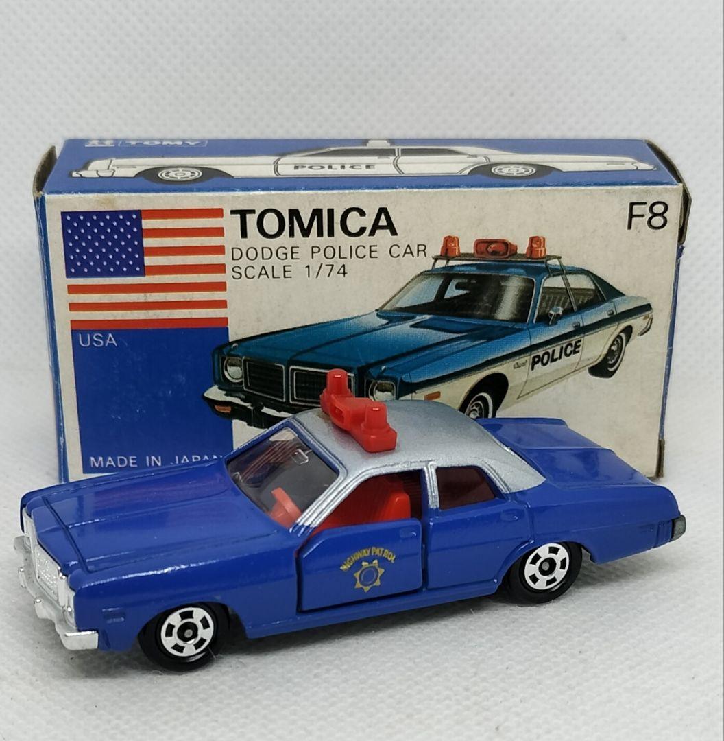《青箱トミカF8-1-8》ダッジコロネットカスタム【アメリカンポリスカーフェアC