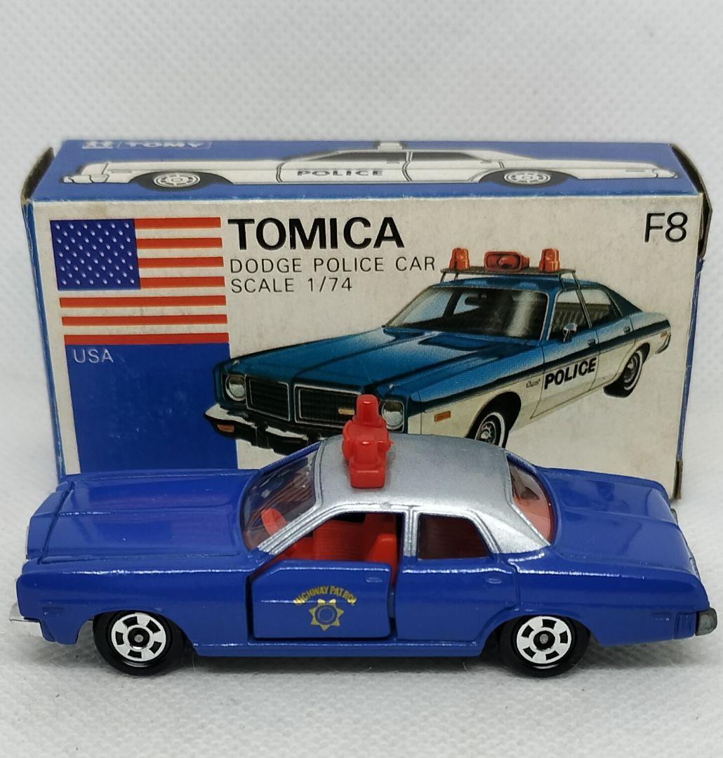 《青箱トミカF8-1-8》ダッジコロネットカスタム【アメリカンポリスカーフェアC