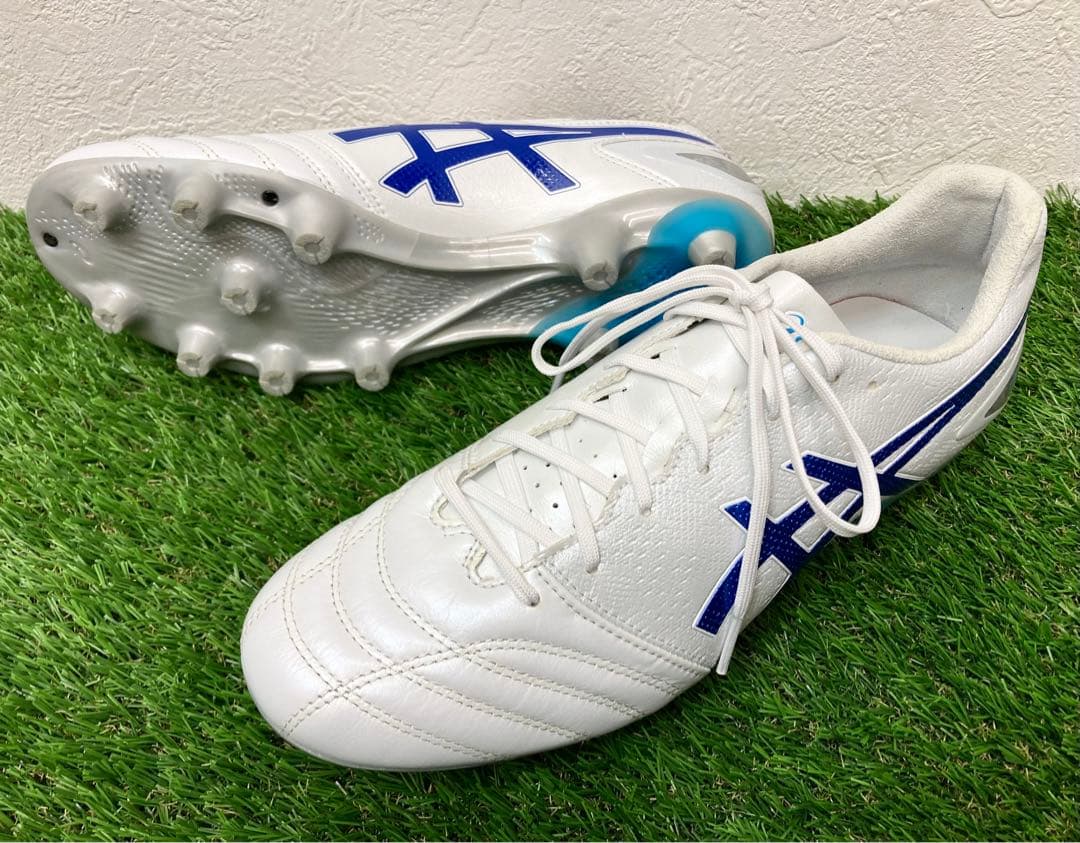 ASICS アシックス DS LIGHT PRO カンガルーレザー 未使用品 ASICS（アシックス） DS LIGHT PRO WHITE/FLASH RED 1103A095 104 特価