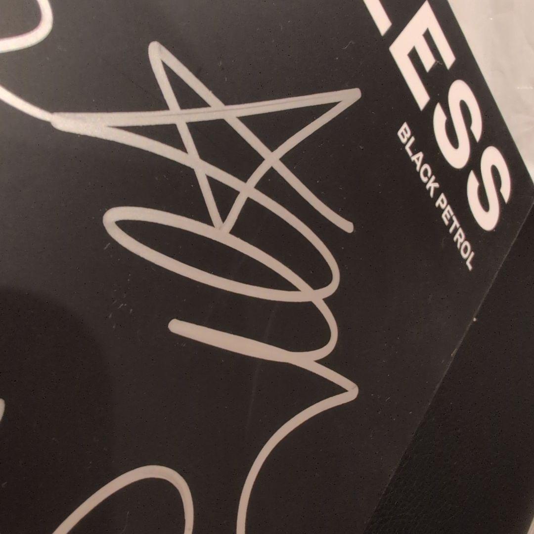 直筆サイン入 LE SSERAFIM FEARLESS BLACK PETROL