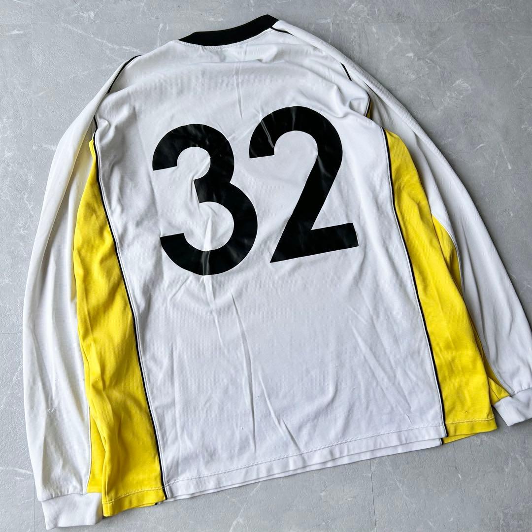 前橋育英 PUMA サッカー ユニフォーム 上下 セットアップ XL アウェー