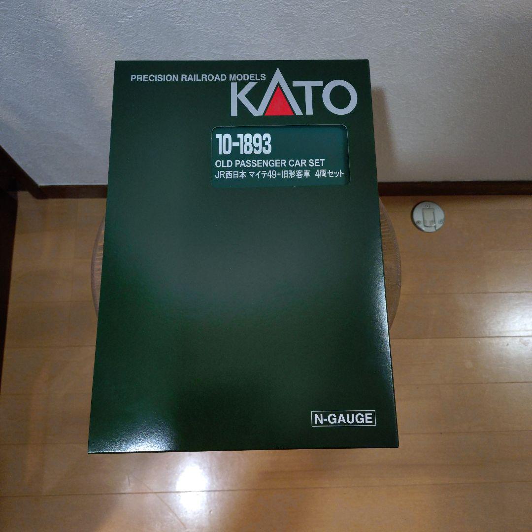 鉄道模型 KATO 10-1893 JR西日本 マイテ49+旧形客車 4両セット