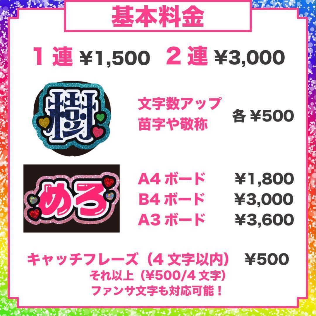 ぴーちゃん】さま専用ページ オーダー 名前 うちわ 文字 連結 パネル