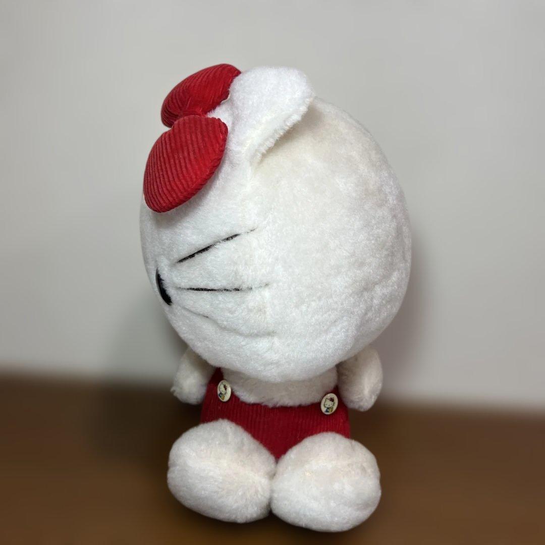 ハローキティ　オールド　初期　横向き　レア　ビニールバック　椅子付　昭和レトロ