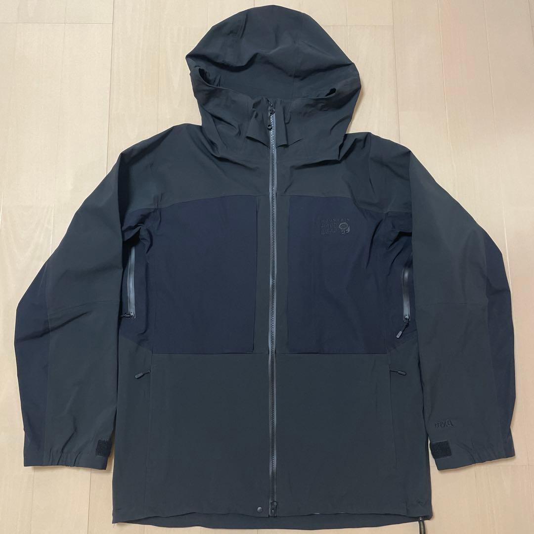 マウンテンハードウェア スノーストームジャケット 黒 - メルカリ