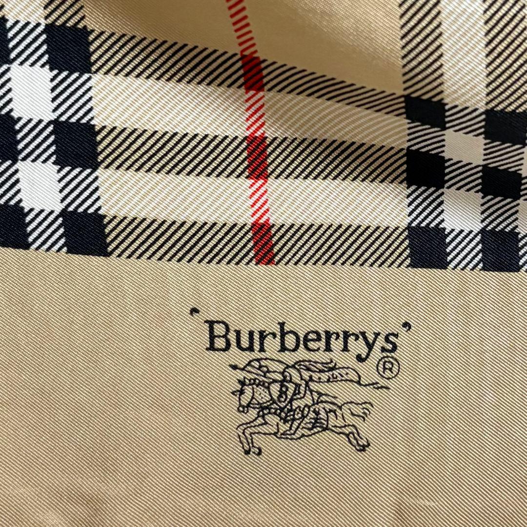 Burberrys ノバチェック柄 シルクスカーフ - メルカリ