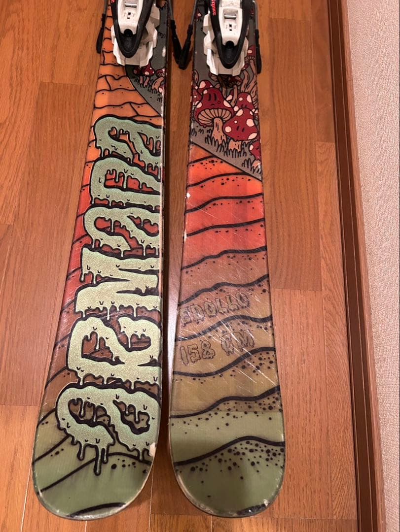 美品】アルマダ(ARMADA) EDOLLO フリーライドスキー板 158cm - メルカリ