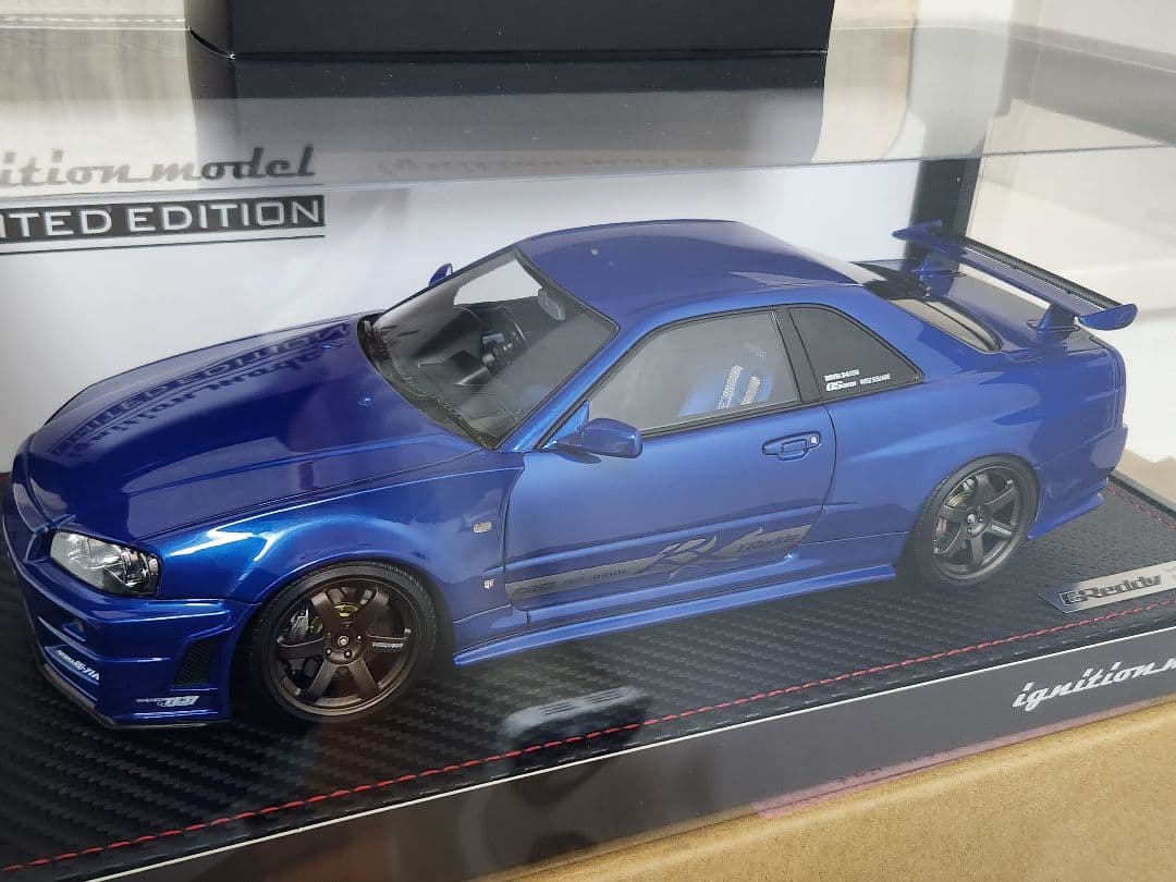 イグニッションモデル1/18TRUST.Greddy34RXエンジン付属