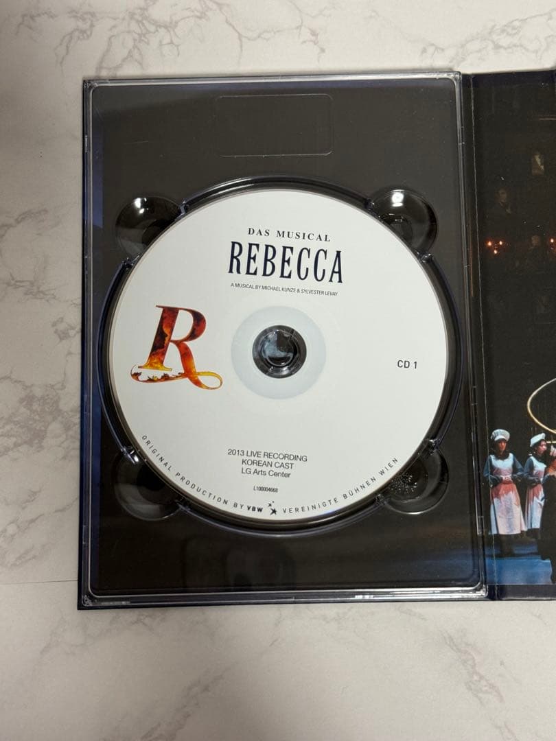 韓国ミュージカル レベッカ CD3枚組+韓国語歌詞付き - メルカリ