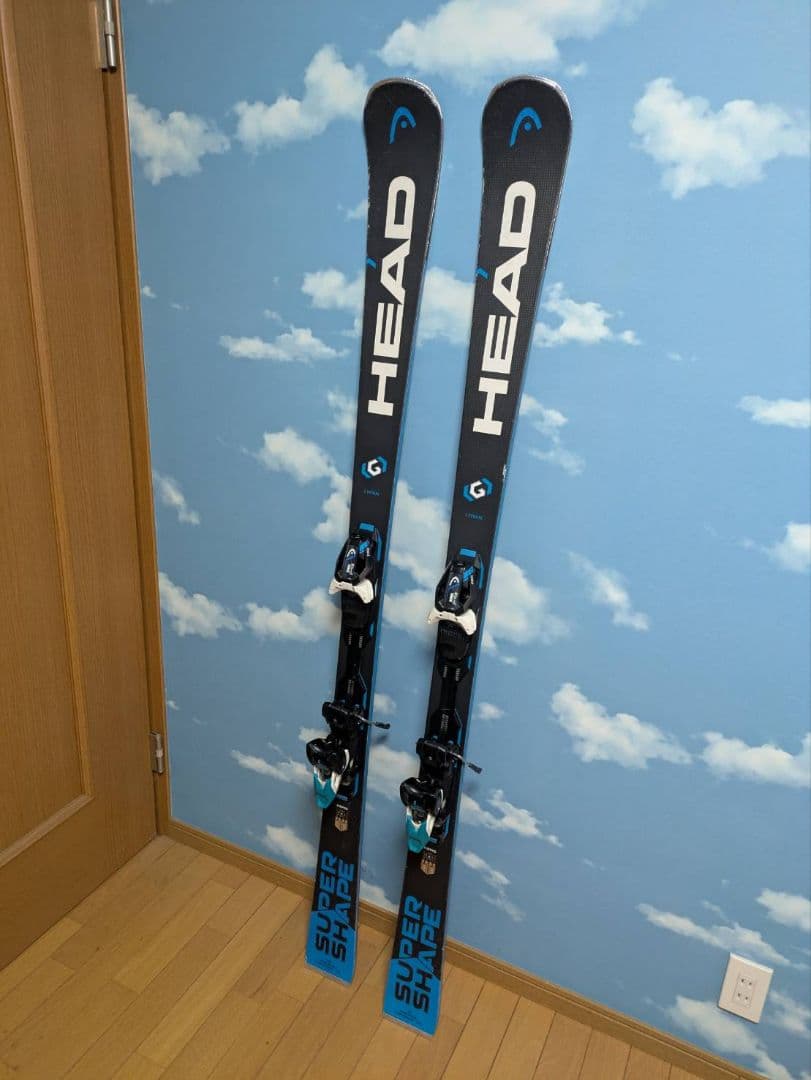 HEAD SUPER SHAPE I.TITANスキー板 ビンディング付き - メルカリ