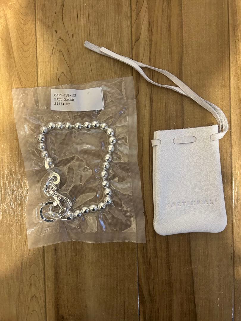 takato着用似】MARTINE ALI シルバーボールチェーンチョーカー - メルカリ