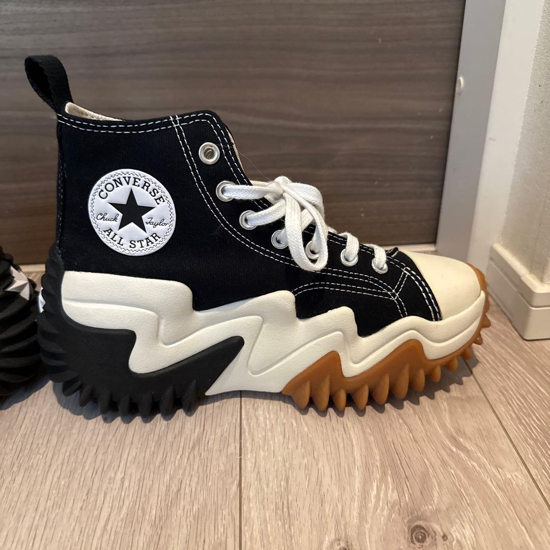 コンバース☆韓国限定！ラスターモーション ハイカットスニーカー23.5