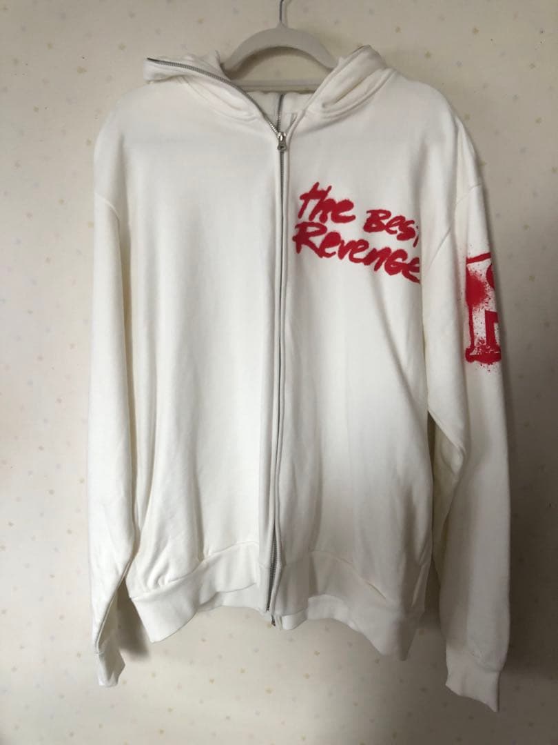 SKY-HI スプリット ジップパーカー WHITE Lサイズ