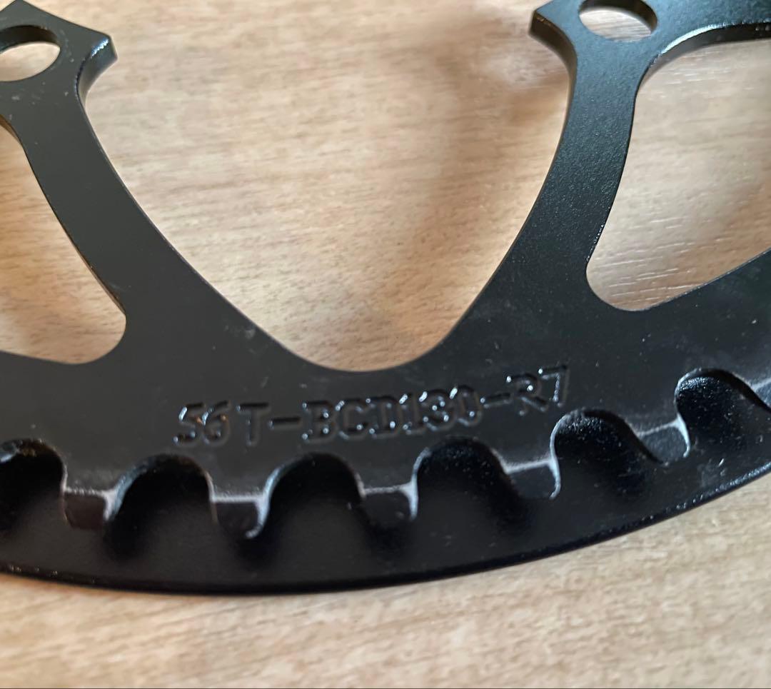 POWER TOOLS 56T BCD130 チェーンリング ガード付き - パーツ